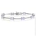 STUDIO 925: *BRADFORD LAVENDER CZ BRACELET*