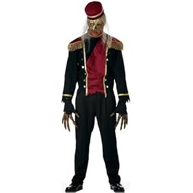 Haunted Hotel Bones Bell Boy Adult Costume with Mask