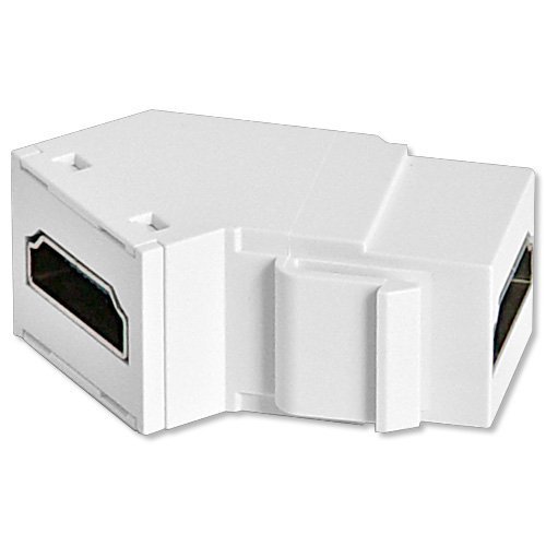 OnQ / Legrand WP1234WH High Definition Multimedia Interface Keystone Insert, White