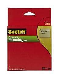 3M Double Coated Urethane Foam Tape 4026 Neutral, 1 Inch x 6 Yards 1/16-inch