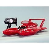 Hydroplane Racer 29 RC Model Speedboat - Already Built Not a Kit - Wooden Scale Boat Model Replica Maritime Nautical Home Beach Wall Décor or Gift - Sold Fully Assembled