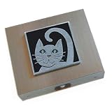 Black Kitty Travel Jewelry Case