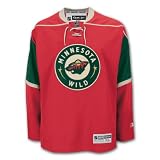 Minnesota Wild Rbk Premier Replica Dark NHL Hockey Jersey