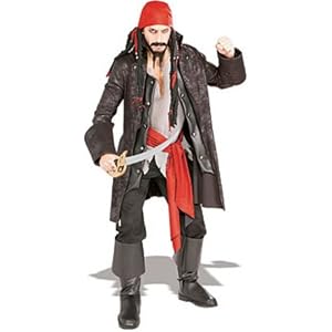 Rubies Pirates of the Seven Seas Captain Cutthroat - Adult Standard