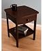 Winsome Wood Night Stand with Drawer, Walnut