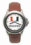 Miami Hurricanes Men's Rookie Leather Watch