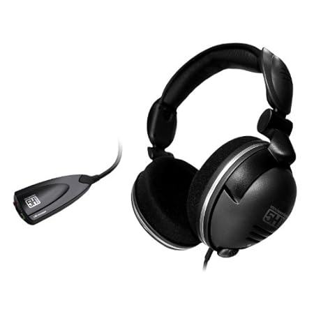 SteelSeries 5H V2 USB Gaming Headset with Virtual Surround 7.1 Sound (Black)