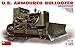 MiniArt Models U.S. Armoured Bulldozer Model Kit (1:35 Scale)