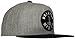Brixton Men's Cobra Snap Cap, Light Heather Grey/Black, One Size