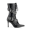 Funtasma Women's MILITANT-128, 3 3/4" Bullet Military Boot available in 2 colors