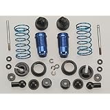 Team Associated Shock Kit - 18T Front Blue Aluminum by Associated