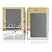 Flower Burst Design Protective Decal Skin Sticker for Amazon Kindle E-Book Reader (Version 1.0)