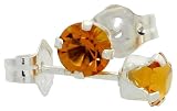 417 Xui51pL. SL160  November Birthstone CitrineColored 4mm 0.25 Carat Each Swarovski