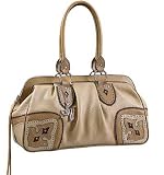 American West Sagebrush Pebble Leather Handbag