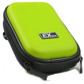 Ex-Pro� Green Hard Clam Shock proof Digital Camera Case Bag CR292B for Nikon Coolpix L2, L3, L4, L6, L10, L11, L12, L14, L15, L16, L17, L18, L19, L20, L21, L22, L23, L24, P3, P4, S1, S2, S3, S4, S5, S7, S9, S50, S50c, S51, S51c, S52, S52C, S60, S70, S80, S100, S200, S200, S203, S210, S220, S225, S230, S230, S500, S510, S520, S550, S560, S570, S600, S610, S620, S630, S640, S700, S710, S1000, S2500, S3000, S3100, S4000, S4100, S4150, S5100, S6000, S6100, S6150, S6200 & More.