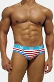 DT Patriot Ultra Low Rise Brief - Blue/Red