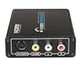 LKV381 HDMI to Composite/S-Video Converter / HDMI�o�͂�S�[�q�A�R���|�W�b�g�o�͂֕ϊ�