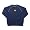 Antigua Michigan Inspired Fleece Long Sleeve Crewneck Pullover (Small, Navy/Grey Heather)