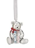 Reed & Barton 3-Inch Silver Plated Holiday Ornament, Baby