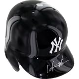 Hideki Matsui Autographed New York Yankees Batting Helmet - Scratched Helmet