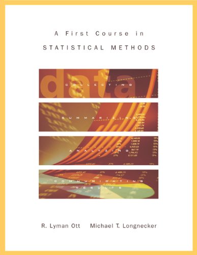 a first course in statistical methods with cd rom duxbury