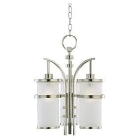 Sea Gull Lighting 60115-962 Three-Light Eternity Indoor Outdoor Pendant, Clear Highlighted... by Sea Gull Lighting