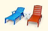 Beachfront SDCA Sand Dollar Chaise with Arms