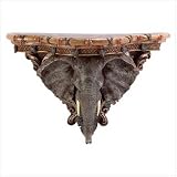 Elephant Head Wall Shelf