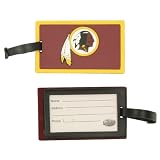 Washington Redskins Luggage / Bag Tag (Measures 4.5" x 2.5")