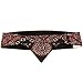 Reversed Paisley Red Chop Top Biker Doo Wrap Bandanna