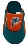 Miami Dolphins NFL Low Profile House Slippers Large