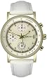 DKNY Women's NY4526 White Leather Quartz Watch with White Dial