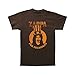 Frank Zappa Men's For President T-shirt Brown