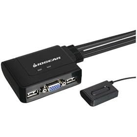 IOGEAR 2Port USB KVM Switch+cable
