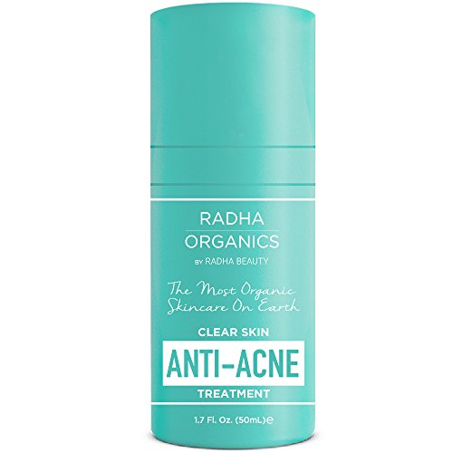 Organic Anti Acne spot Treatment - The only 100% natural acne scar removal cream for sensitive skin that is 100% Vegan, Gluten-free, Non-GMO made only with botanical ingredients and plant extracts