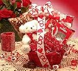 Cherished Valentines Day Gift Basket for Him or Her