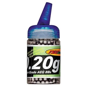 TSD Tactical 1,000 ct. Feeder Bottle Plastic Black Airsoft BBs (6mm, 0.20g)