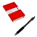 Office Products : Moleskine 2009 Large Red Hard Cover Daily Planner + Free Pilot G-2 Retractable Black Gel Ink Rolling Ball Pen