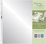 UPC 633356601524 product image for We R Memory Keepers 12 x 12 inch (6- 4 x 6-Inch pockets) 3-Ring Album Photo Slee | upcitemdb.com