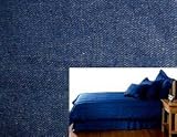 Blue Jean Denim California King Size Comforters - Stonewash