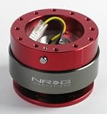 NRG Steering Wheel Quick Release Kit - Gen 2.0 - Red - Part # SRK-200RD