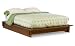 Southshore "Up Country" Queen Bed Frame - 3191203 (Wild Walnut) (15" H x 63" W x 83" D)