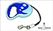 #1 Rated Retractable Dog Leash with Flexi Strong Ribbon, Heavy Duty Yet Light with Ergonomic Design and Great for Dog Walking.100% Satisfaction Guarantee (Blue)