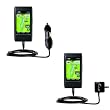 Car and Wall Charger Essential Kit for the Golf Buddy World - uses Gomadic TipExchange Technology