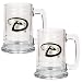 Arizona Diamondbacks Set of 2 Beer Glass Tankard Mugs