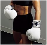 Century 13318P-100-012 Womens Boxing Gloves (White/Blue, 12 oz)