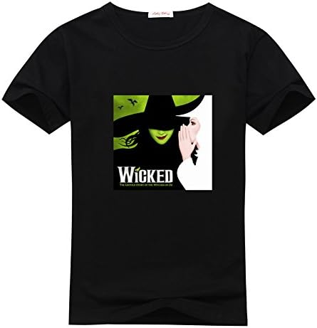 TheresaRizzo Wicked The Musical Youth Tee Black T-shirts Size M(10Y-12Y)
