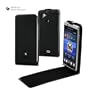 Sony Ericsson - Housse et Pochette - Etui de protection extra slim a clapet - Noir - Pour Sony Ericsson Xperia Arc , Arc S