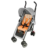 Looping - Poussette canne multi-positions - Bubble orange