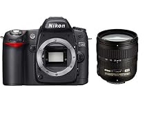 Nikon D80 10.2MP Digital SLR Camera Body + Nikon 18-70mm AF-S DX f/3.5-4.5G IF-ED Autofocus Nikkor Zoom Lens KIT